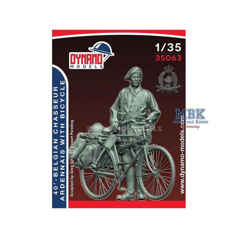 Figuras ’40 – Belgian Chasseur Ardennais with Bicycle