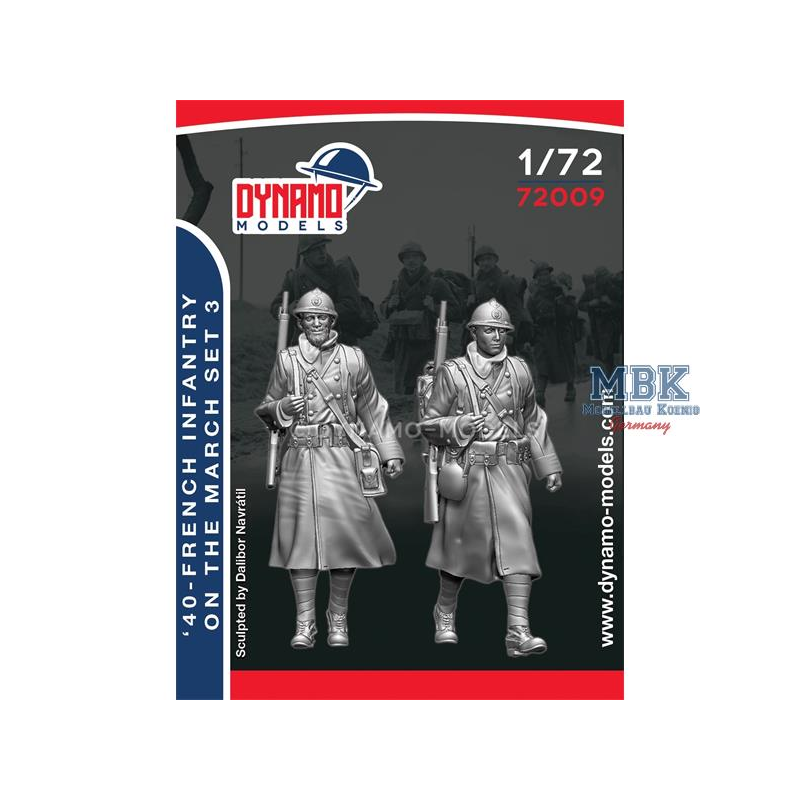 Figuras French Infantry On The March - 3 - 1:72