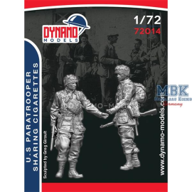 Figuras U.S. Paratroopers Sharing Cigarettes 1:72