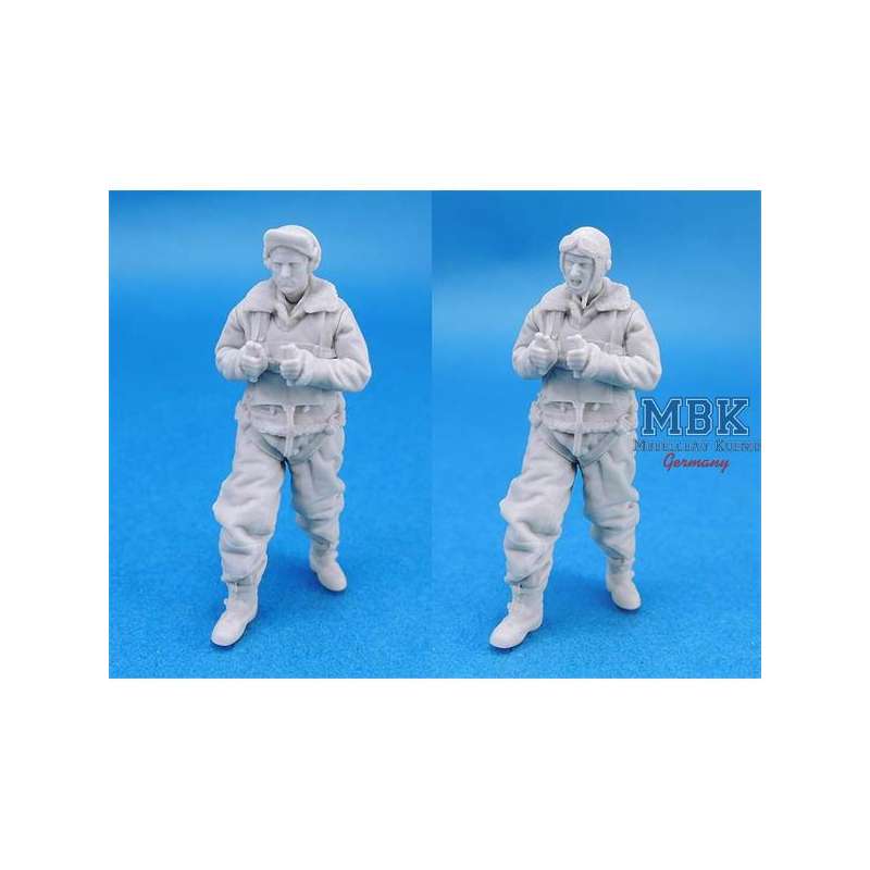 Figuras WW2 US Bomber Waist Gunner incl. 2 heads 1:32