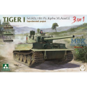 Maqueta Tiger I Sd.Kfz.181 Pz.Kpfw. VI Ausf.E Experimental