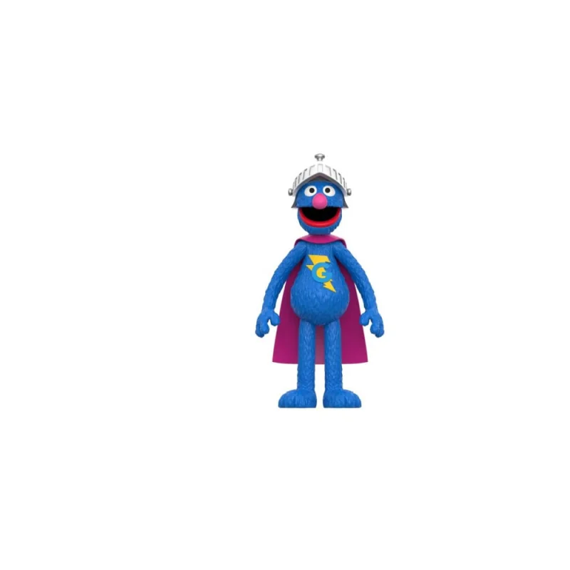 Figuras 1, Sesame Street ReAction Figure Wave 03 Super Grover 10 cm