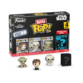 Figura Pop Star Wars pack 4 Bitty POP Figures! Vinyl Han 2.5 cm