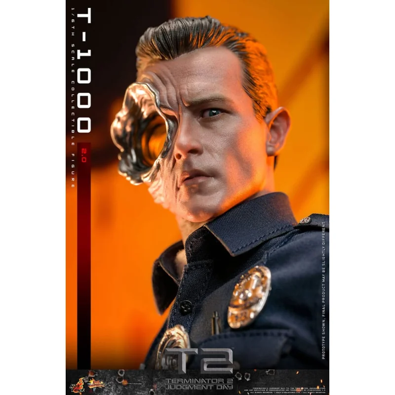 Terminator 2 action figure 1/6 Movie Masterpiece T-1000 (2.0) 31 cm