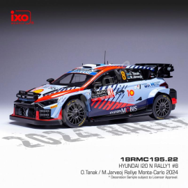 Miniatura HYUNDAI I20 N RALLY 1 1 TANAK/JARVEOJA WRC RALLYE MONTE CARLO 2024