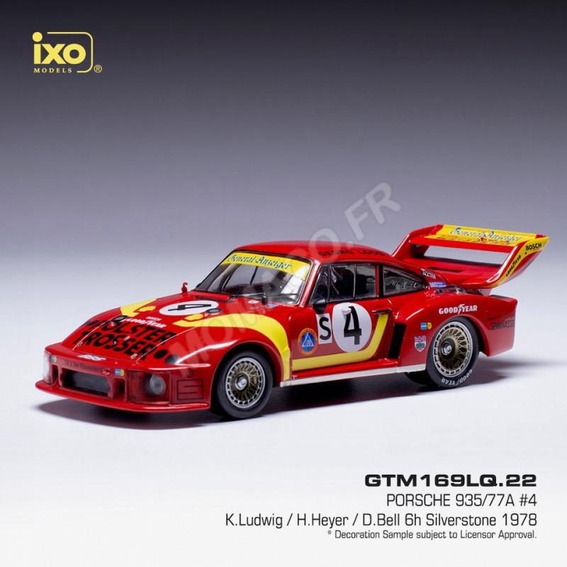 Miniatura PORSCHE 935/77A 4 LUDWIG/HEYER 6H DE SILVERSTONE 1978