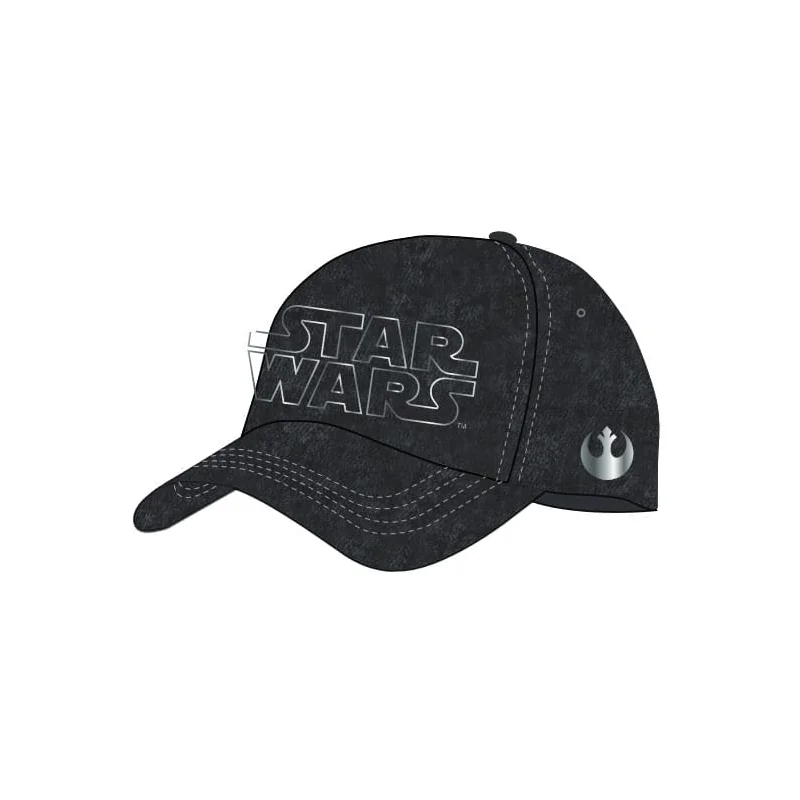  Star Wars hip hop cap Cap Silver Logo