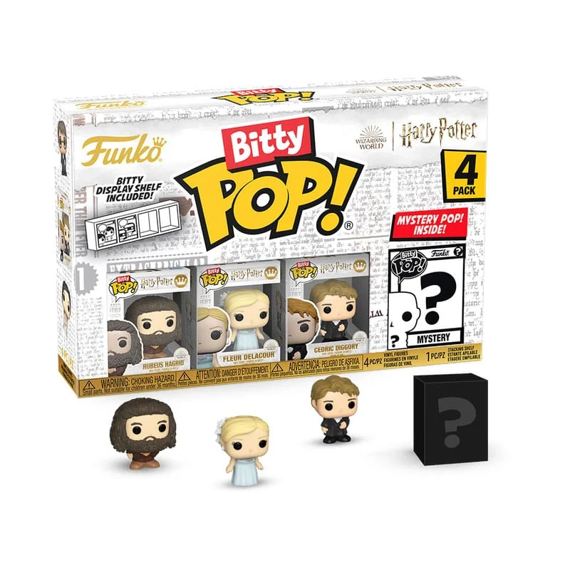 Figura Pop Harry Potter and the Goblet of Fire 4-Pack Bitty POP! Vinyl Hagrid 2.5 cm Figures