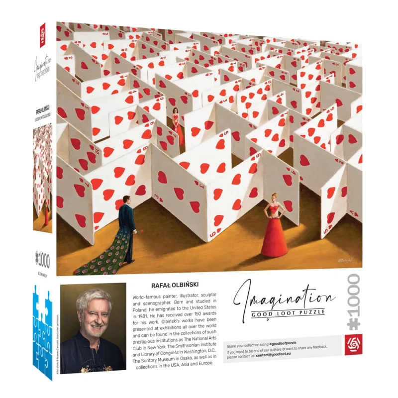 Puzzle Rafal Olbinski puzzle Excessive Imagination Meticulousness (1000 pieces)