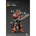 Figuras Warhammer 40k Figure 1/18 World Eaters Khorne Berzerker with Eviscerator Chainaxe 13 cm