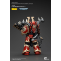 Joy Toy (CN) Warhammer 40k Figure 1/18 World Eaters Khorne Berzerker with Eviscerator Chainaxe 13 cm