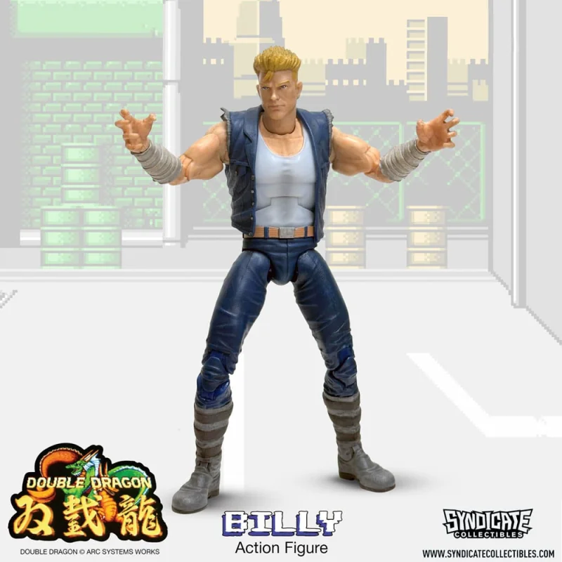 Double Dragon Deluxe Figure 1/12 Billy 18 cm