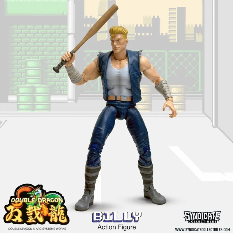 Double Dragon Deluxe Figure 1/12 Billy 18 cm