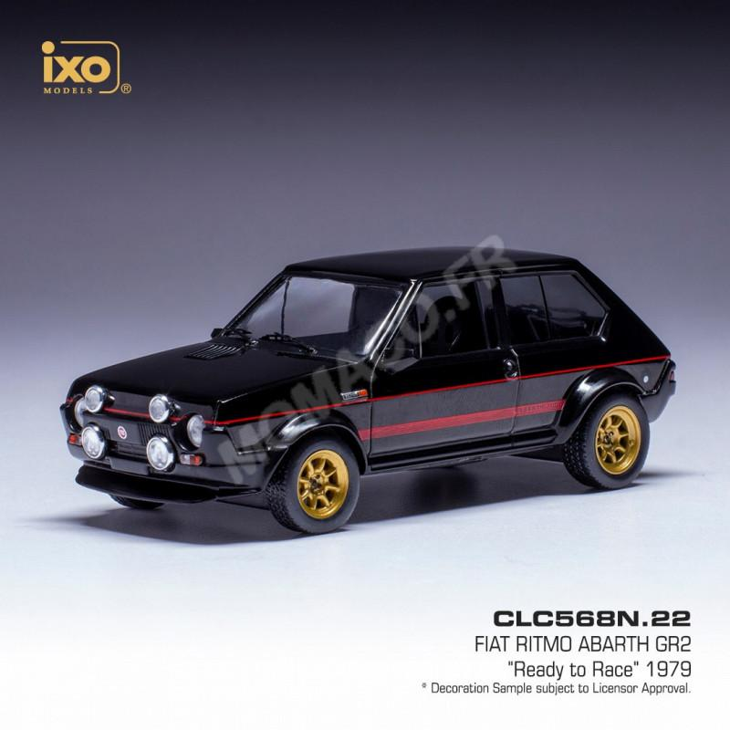  FIAT RITMO ABARTH GR. 2 LISTO PARA CORRER 1979 NEGRO