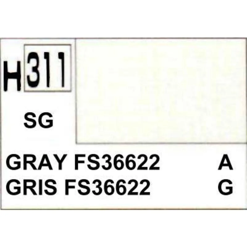 H311 Gris FS36622 mate