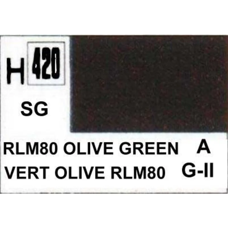 H420 RLM 80 verde oliva satin