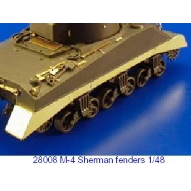 Sherman M4 fenders (diseñado para ser ensamblado con maquetas de Tamiya)