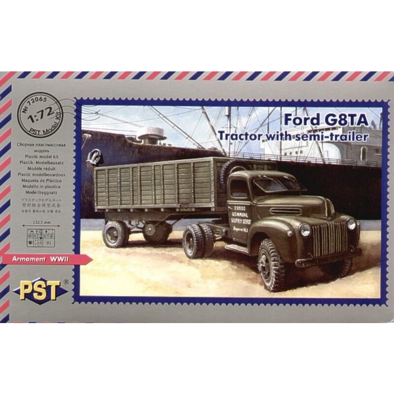 Ford G8TA Tractor with semi-trailer