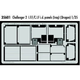 Challenger 2 I.F.F/C.I.F.i.d. Panels (Iraq) (diseñado para ser ensamblado con maquetas de Dragon)