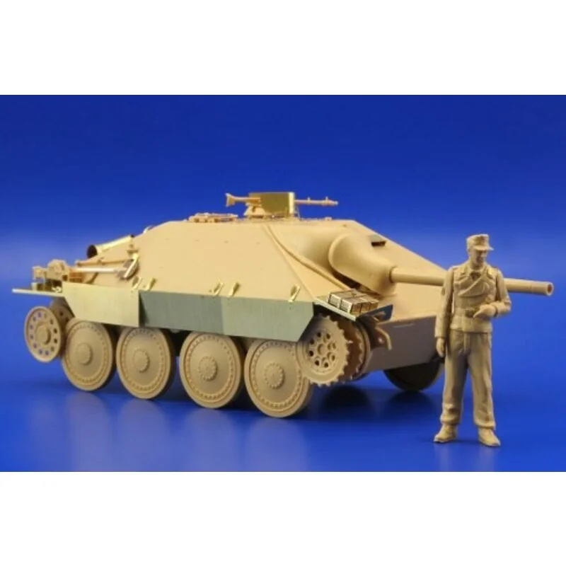 Hetzer Mid. Production (diseñado para ser ensamblado con maquetas de Tamiya TA35285)