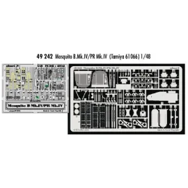 de Havilland Mosquito Mk.IV/PR Mk.IV PRE-PAINTED IN COLOUR! (diseñado para ser ensamblado con maquetas de Tamiya TA61066)