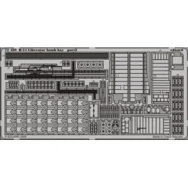 Consolidated B-24 Liberator bomb bay (diseñado para ser ensamblado con maquetas de Hasegawa)