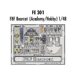 Grumman F8F Bearcat PRE-PAINTED IN COLOUR! (diseñado para ser ensamblado con maquetas de Academy and Hobbycraft) This Zoom set i