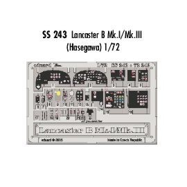 Avro Lancaster Mk.I/III PRE-PAINTED IN COLOUR! (diseñado para ser ensamblado con maquetas de Hasegawa) This Zoom set is a simpli