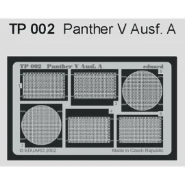 Panther Ausf.A grills (diseñado para ser ensamblado con maquetas de Dragon)