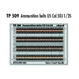 Ammunition belts US Cal.50 PRE-PAINTED IN COLOUR!