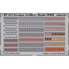 German Artillery Ranks WWII