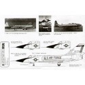 Convair F-106A Delta Dart 191FIG Six Pack Michigan ANG Selfridge Air Force Base