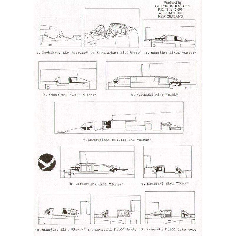 Imperial Japanese Naval Air Force/IJN WWII. Mitsubishi A6M Zero (open position) (diseñado para ser ensamblado con maquetas de Ha