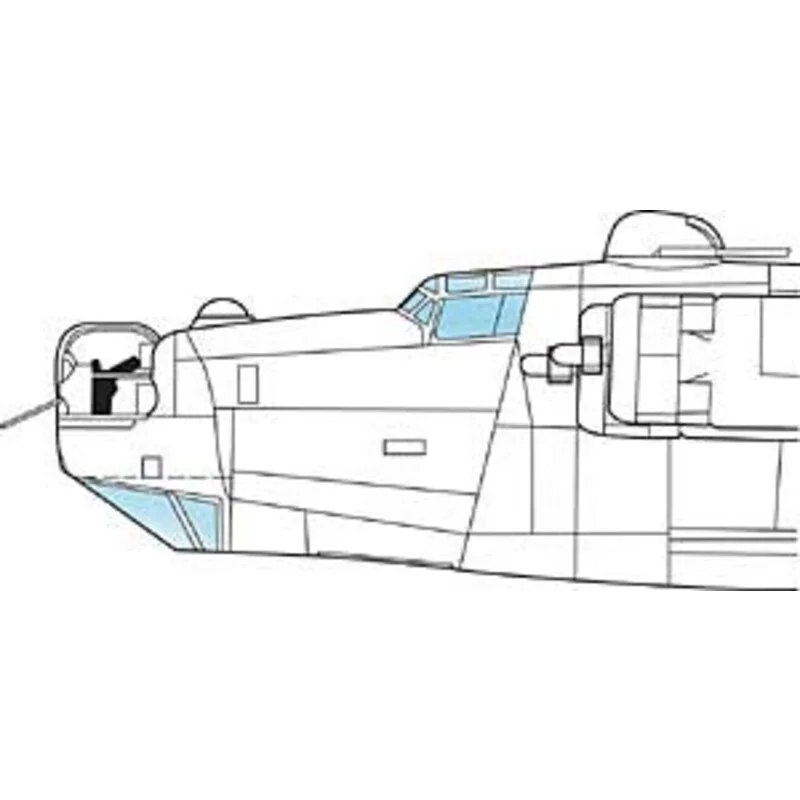 Consolidated B-24H/J Liberator (diseñado para ser ensamblado con maquetas de Monogram)