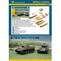 Italeri Pz.Kpfw.V Panther Ausf.G Pack includes 2 snap together tank Kits
