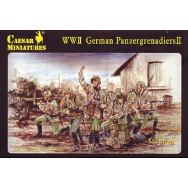 Caesar Miniatures WWII German Panzergrenadiers set 2