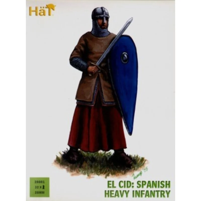 El Cid Spanish Heavy Artillery x 36 hard plastic figures