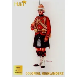 Colonial Wars Highlanders x 48 figures per box