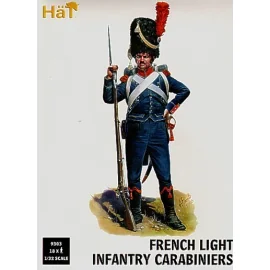 French Light Infantry Carabiniers x 18 figures per box