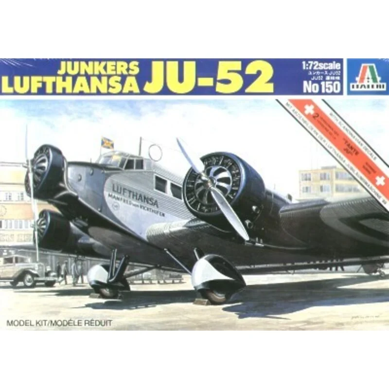 Junkers Ju 52/3M Lufthansa Swiss Air x 2 Scandinavian.