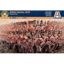 Figuras históricas Napoleonic Wars: Infantería Británica 1815
