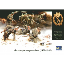 Figuras históricas Panzergrenadiers 1939-42 x 7 figures