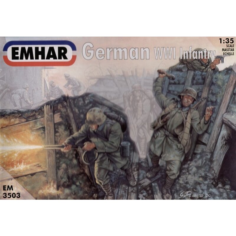 Emhar WWI German Infantry and tank crew
