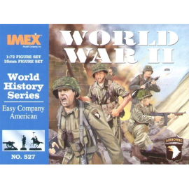 Figuras históricas Easy Company WWII American Infantry