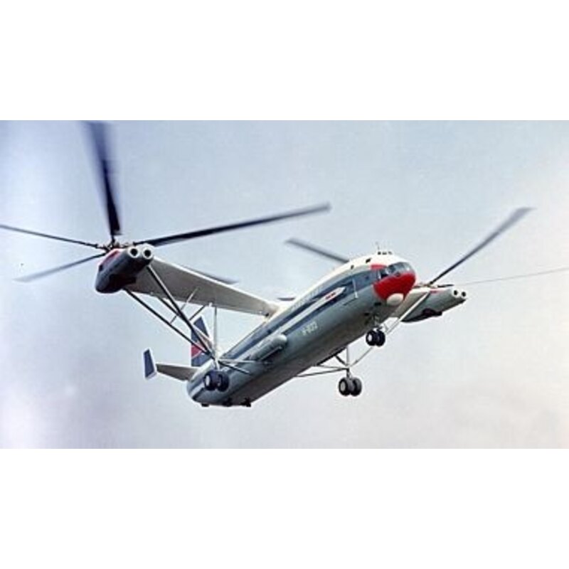 Mil V-12 Homer. Worlds largest helicopter. Includes bonus kits of the YaK-24 Horse / Kamov Ka-60 / Kamov A-16. In 1961, the Sov