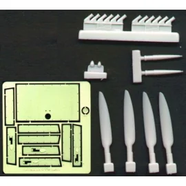 Correction set for ICM Supermarine Spitfire (designed to be used with ICM kits) 