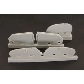 Supermarine Spitfire Mk.IX control surfaces - early - (designed to be used with Airfix kits) 