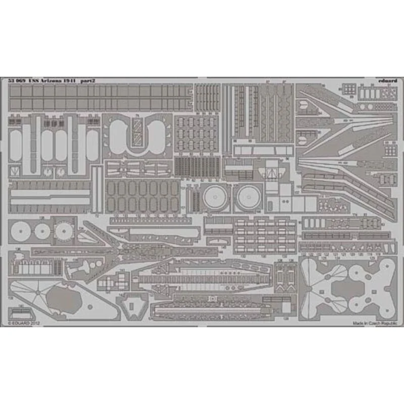 USS Arizona 1941 (designed to be used with Hobby Boss kits) 