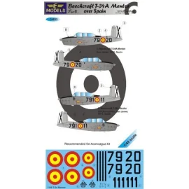 T-34A Mentor over Spain Part II (designed to be used with Aconcagua kits) 