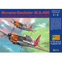 Morane-Saulnier MS.406 4 decal variants for Vichy, Luftwaffe, Finland